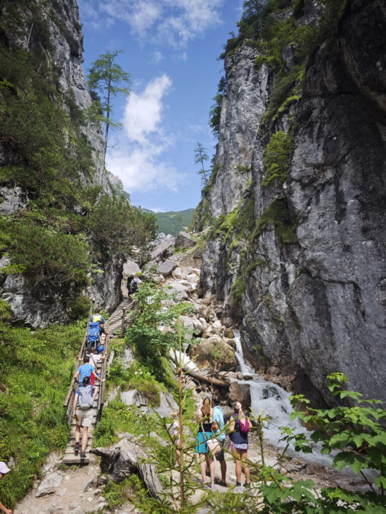 Sehenswerte Klamm in Österreich: Die Silberkarklamm